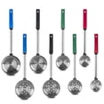 thumbnail image 1 of Cucharas para servir con control de porciones: artículos imprescindibles para pacientes bariátricos, ideales para bypass gástrico, juego de 8 cucharones, 1 of 3