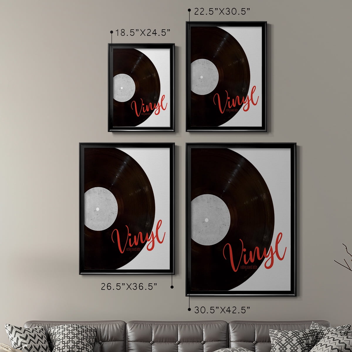 Vinyl Premium Framed Print - Ready to Hang