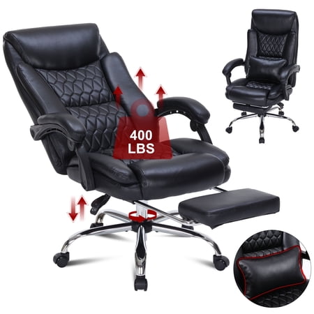 office chair with footrest big product