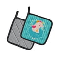 thumbnail image 2 of Caroline's Treasures Unicorn Ballerina Pair of Pot Holders, 2 of 3