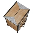 thumbnail image 6 of Floor Storage Cabinet, Vanity Side Cabinet with 3 Drawers, Free Standing Tower Organizer for Living Room, Bedroom, Hallway, Entryway, 6 of 7