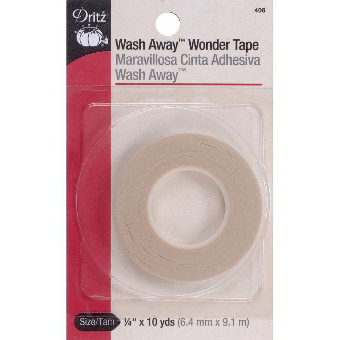 Wash Away Wonder Tape for Sewing - Double-Sided