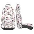 thumbnail image 3 of Sikiie Rose Flowers Car Seat Protector 2 Pack Car Seat Cushion Mat, Car Seat Covers for SUV, Truck, Van, 3 of 7