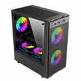 thumbnail image 1 of Black full-tower ATX gaming computer case, 1 of 4