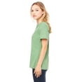 thumbnail image 3 of Le T-Shirt à Manches Courtes Décontracté pour Femmes Bella + Canvas - Feuille - m, 3 of 3