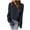 Blue, variant on Oplxuo Women's Waffle Knit Long Sleeve T-Shirt 2025 Fall Loose Casual Crewneck Pullover Sweatshirts Tops