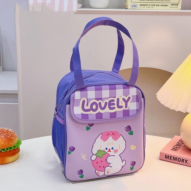 Bolsa de almuerzo con refrigerador portátil Bolsa de almacenamiento aislada de gran capacidad para viajes de picnic