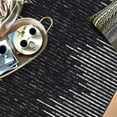 thumbnail image 6 of 4x6 Washable Rug for Living Room Bedroom Classroom Neutral Nursery Rugs Distressed Office Carpet Modern Striped Farmhouse Rugs Black Rug, 6 of 8