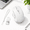 White, variant on Black Mini Wireless Travel Mouse, Silent Small Portable Computer Mouse