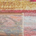 thumbnail image 4 of SAFAVIEH Barbados Aztec Corals Outdoor Area Rug, Light Blue/Pink, 6'6" x 6'6" Round, 4 of 9