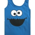 thumbnail image 2 of Cookie Monster Womens Blue Slim Fit Stretchy Tank Dress Small, 2 of 3