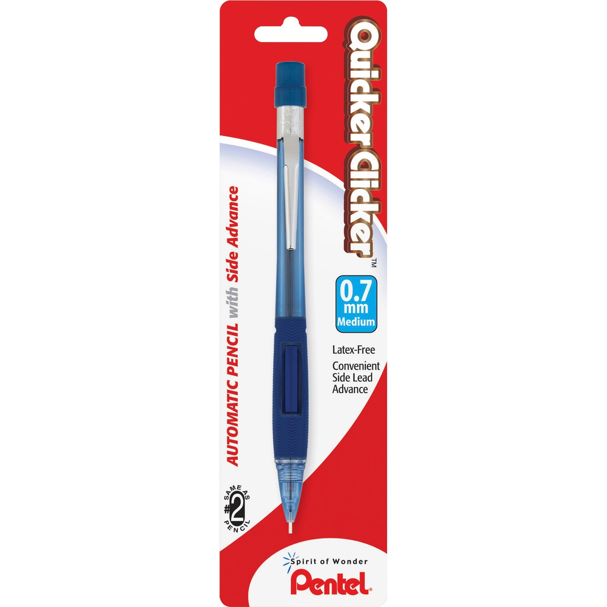 Pentel, PENPD347TC, Quicker Clicker Automatic Pencils, 1 Each