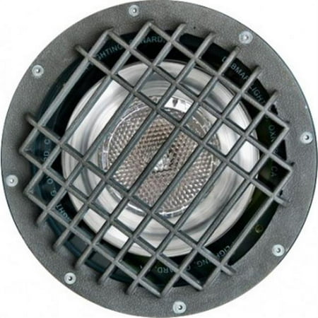 Dabmar Lighting FG4230-GRL Fiberglass In-Ground Well Light with Grill- Bronze