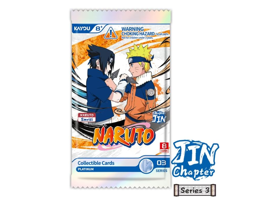 KAYOU Naruto Smriti Collectible Card Chapter Jin English Series 3