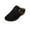 Black, variant on LOVZFMLL Clogs for Women Mules Slip On Closed Toe Sandals Summer Hollow Shoes Dressy Comfortable Walking Wedge Clogs Blue 5.5