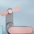thumbnail image 2 of Personal Fan Rechargeable Handheld USB Fans 2 Speed Adjustable Cooling Quiet Operation Mini Foldable, 2 of 5