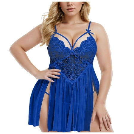 Yuhangmm Sexy Lingerie Sexy Skirt Lace Embroidery Underwear Set Corset Lingerie