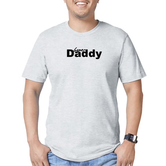 CafePress - Gamer Daddy Fitted T Shirt - Fitted T-Shirt, Vintage Fit Soft Cotton Tee