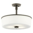 thumbnail image 2 of Joelson 3-Light Transitional Ceiling Light in Brushed Nickel, 2 of 2