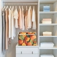thumbnail image 4 of Yayeee Collapsible Cube Storage Bin with Lid Fabric Closet Decorative Basket with Handles, Colorful Leaves, 4 of 7
