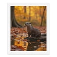 thumbnail image 5 of Paint by Numbers Kit for Adults, Otter Autumn Reflections Forest Scene Paint by Numbers, Easy Paint by Numbers Kit for Adults Beginner, DIY Adult Paint by Number Kits on Canvas, 12x16in Home Decor, 5 of 7