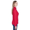 thumbnail image 3 of Ladies' DRYTEC20™ Performance Quarter-Zip - RED/ NAVY/ RED - L, 3 of 3