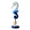 Dark Blue, variant on wutoase Wooden Seahorse Ornament with Round Base, Rustic Seashell Starfish Seahorse Figurine Home Coastal Beach House Decoration