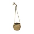 thumbnail image 1 of A&B Home Rope Hanging Cement Planter 5” High Decorative Bowl with Timeless Classic Look, 1 of 3