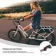 thumbnail image 3 of Yuarrent Convertidor de placa tensora de de bicicleta plegable, bielas, desviador trasero de montaña para ciclismo, polea de guía de Ciclismo Negro, 3 of 6