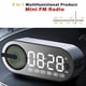 thumbnail image 4 of IHAO Altavoces Bluetooth inalámbricos portátiles 4 en 1 Caja de Sonido Multifuncional Reloj Despertador Mini Radio FM Espejo 4 Horas de reproducción Manos Libres, Altavoces con luz LED Ambiental para, 4 of 5