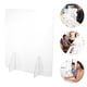 thumbnail image 5 of 1 UNID SNUBEEZE SHIELTE TRANSPARENTE ACRYLIC Panel Retire el soporte Barrera de vidrio, 5 of 5