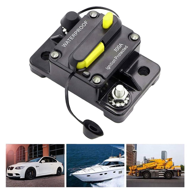 Disyuntor manual IP67 Cola 30-300 AMP 12-48V 100A