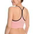 thumbnail image 4 of Angelina Seamless Long Line Bralette with Racerback Straps (3-Pack), 4 of 6