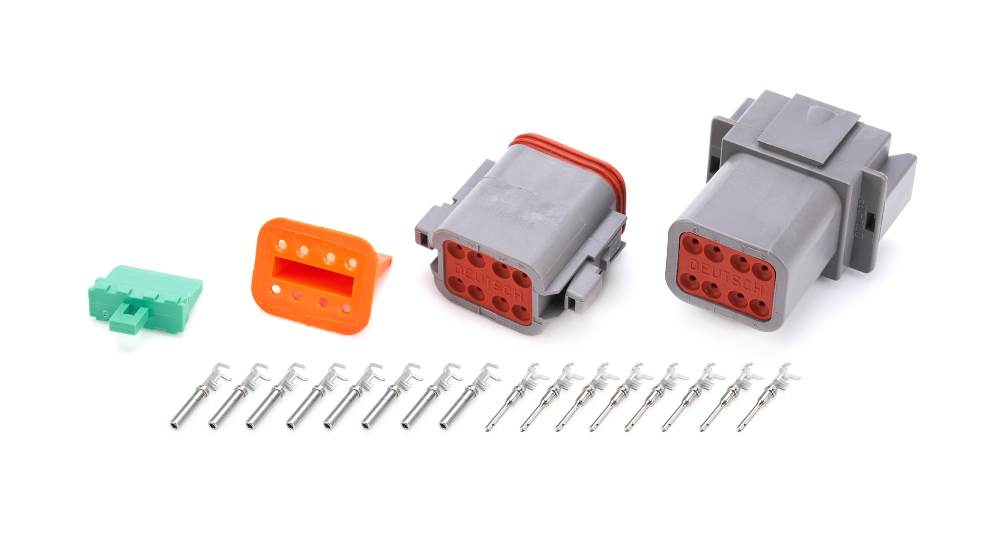 Quickcar Racing Products Plug Deutsch 8 Pin Receptacle
