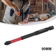 thumbnail image 2 of BTOER 1pc 50-90mm Anti Non-slip Screwdriver Bits Magnetic Batch Head PH2 Cross Screwdriver Hex Shank Screw Driver Bits Power Tools, 2 of 9