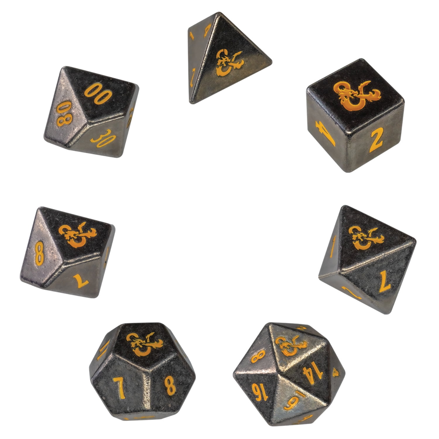 Heavy Metal Spelljammer Realmspace RPG Dice Set (7ct) for Dungeons  Dragons