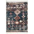 thumbnail image 2 of nuLOOM Rosemarie Southwestern Moroccan Shag Area Rug, 4' x 6', Blue, 2 of 2