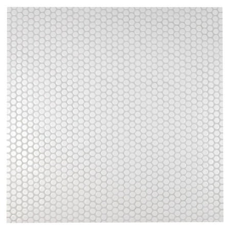 Merola Tile Fkompr-4 Hudson Penny Round - White