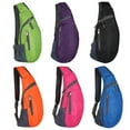 thumbnail image 3 of Mini Adjustable Foldable Chest Cross Body Sports Bag Men Sling Bag, 3 of 7