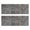 Black And Tan, variant on Kitchen Rugs Sets Of 2,Black and Tan Leopard Print Anti Fatigue Kitchen Mat Rugs Non Slip Washable,Decorative Kitchen Floor Mats for Kitchen,Sink,Laundry,17"X47"