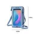thumbnail image 3 of sdhkgrrt under $5 Phone Bag, Touchscreen Phone Crossbody Bag,Clear Phone Purse with USB,Women's Small Shoulder Bag,Coin Purse Handbag,Outdoor Activity Bag, 3 of 7
