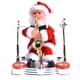 thumbnail image 2 of Inteprter Muñeco de Papá Noel para Navidad/Navidad, instrumento para jugar, regalo, decoración, Año Nuevo, sacudir la cabeza, cantar, adorno que Kits de decoración para fiestas No.04 Inteprter HA008653-04B, 2 of 6