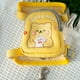 thumbnail image 2 of Arnés De Mochila Para Mascotas Arnés De Mochila Para Gatos Arnés De Mochila Para Gatitos Con Correa Conjunto De Arnés De Mochila Para Perros Bolsa De Sillín Para Gatos Arnés ANGGREK Oso Amarillo (Doble Bordado Delantero y Trasero), 2 of 5