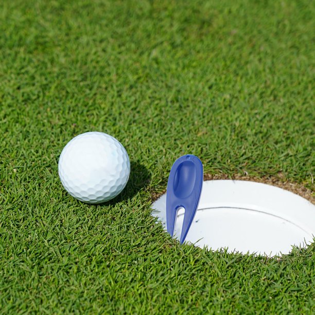 Raindrops 30Ud Tenedor Azul Para Reparación De Césped Golf Herramienta Y Resistente