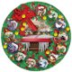 thumbnail image 1 of Kits de corona de Navidad de taladro de pintura de diamante con forma especial parcial (YXC140) FLhrweasw Nuevo, 1 of 9