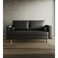 thumbnail image 5 of Stateside Vegan Leather Square Arm Loveseat 59", 5 of 5