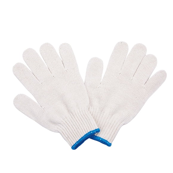 Cotton Gymnastic Bar Loop Gloves Hand Guards Wide Wrist Cuff for Men and Women 23cm 10 pairs