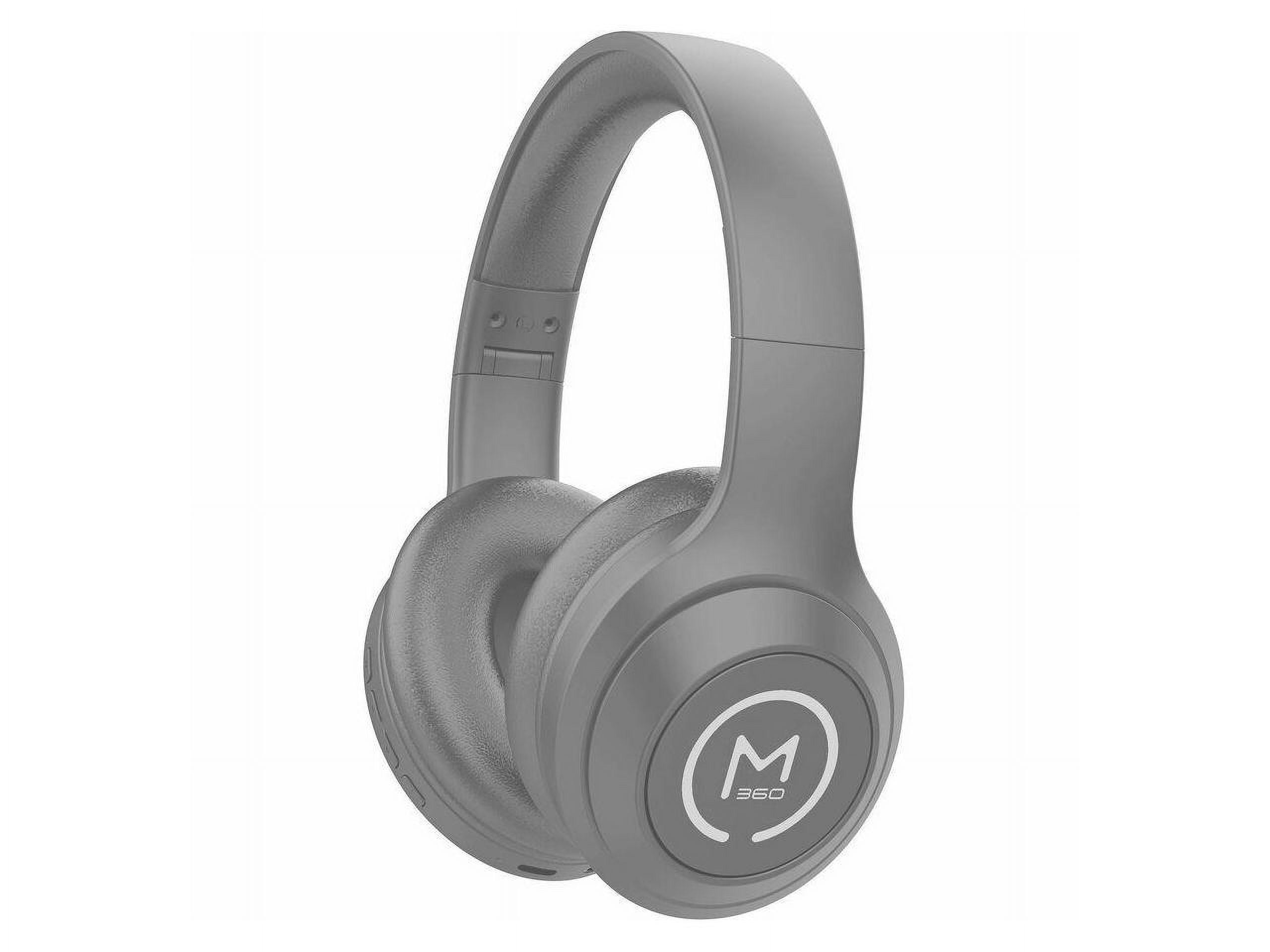 Morpheus 360 Comfort Plus Wireless Over-Ear Headphones - Bluetooth Headset with Microphone - 10H Playtime - HP6500G (Grey)