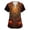 Multicolor(Pumpkin), variant on Halloween Scrubs for Women Funny Cartoon Pumpkin Bat Nursing Uniform Trendy V-Neck Side Slits Scrub Shirt Holiday Short Sleeve Tees Blouse with Pockets Orange XL