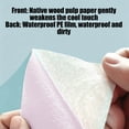 thumbnail image 4 of Dmlowu 6Pcs Disposable Toilet Seat Cover, Extended Thickened Toilet Pad with No-Peel Adhesive, Waterproof Breathable Paper Cushion for Travel Hotels Public Restrooms, 4 of 6